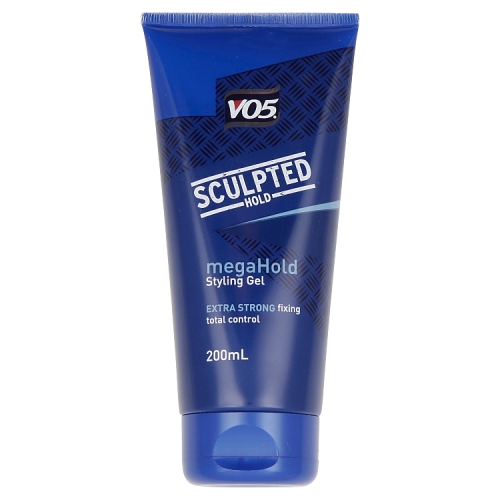 VO5 Mega Hold Hair Gel 200ml pack shot