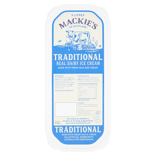 Mackie's of Scotland Traditional 5Ltr pack shot