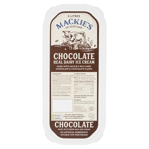 Mackie's of Scotland Napoli Chocolate 5Ltr pack shot