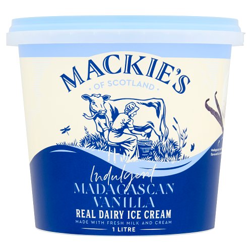 Mackies of Scotland Indulgent Vanilla 1Ltr pack shot