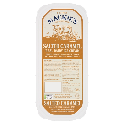 Mackie's of Scotland Napoli Salted Caramel 5Ltr pack shot