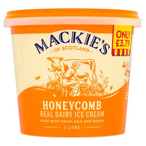 Mackies of Scotland Honeycomb 1Ltr PM £3.79 pack shot