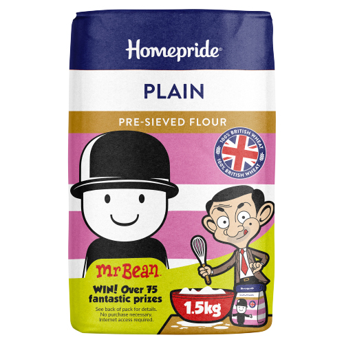 Homepride Plain Flour 1.5kg pack shot