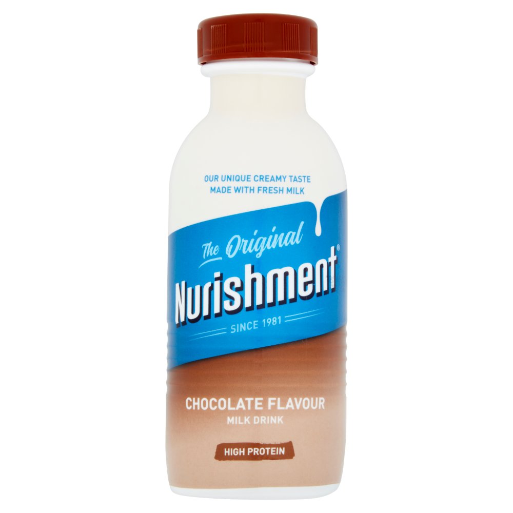 Dunns River Nurishment Chocolate Flavour Milk Drink (PET) 330ml pack shot