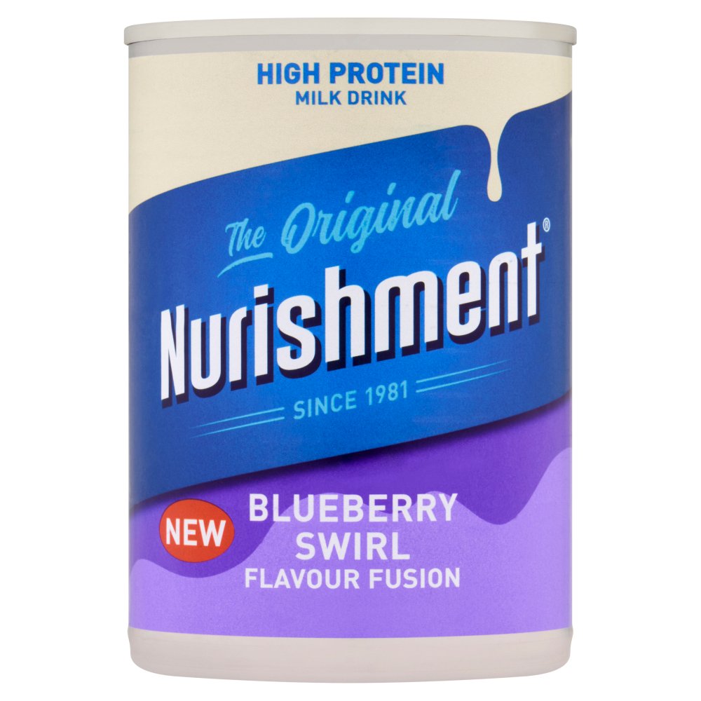 Dunns River Nurishment Blueberry Swirl Fusion 400g pack shot