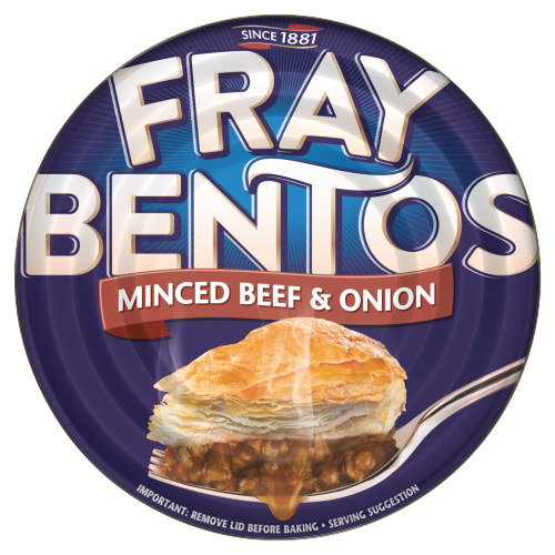 Fray Bentos Minced Beef & Onion Pie 425g pack shot