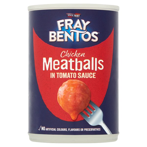 Fray Bentos Meatballs in Tomato Sauce 380g pack shot