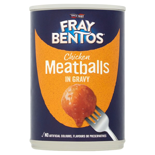 Fray Bentos Meatballs in Gravy 380g pack shot