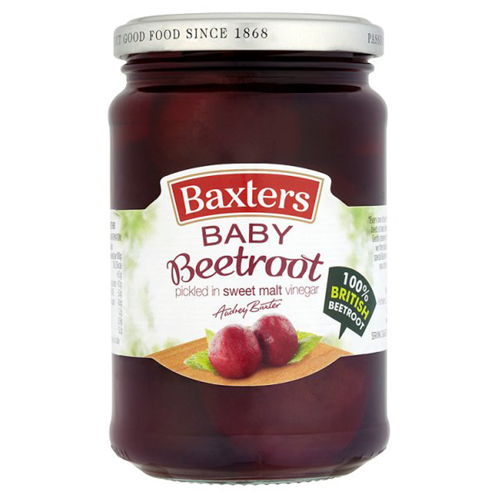 Baxters Baby Beetroot 340g pack shot