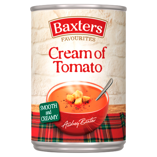 Baxters Cream Of Tomato Soup 400g pack shot