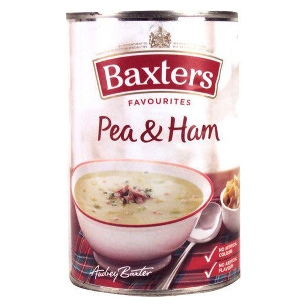 Baxters Pea & Ham Soup pack shot