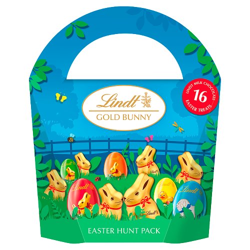 Lindt Gold Bunny Easter Hunt Pack 160g pack shot