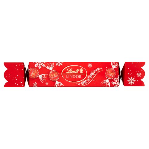 Lindt Lindor Cracker 100g pack shot