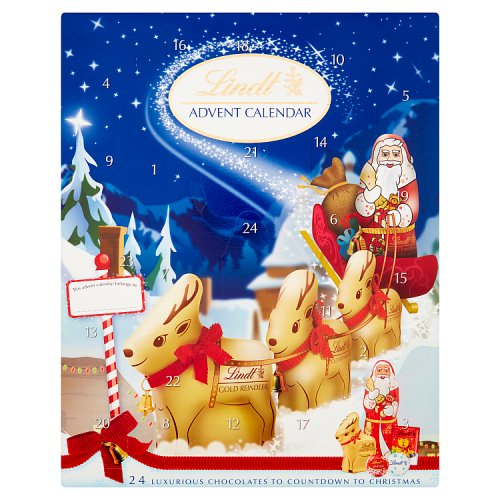 Lindt Advent Calendar Milk 160g pack shot