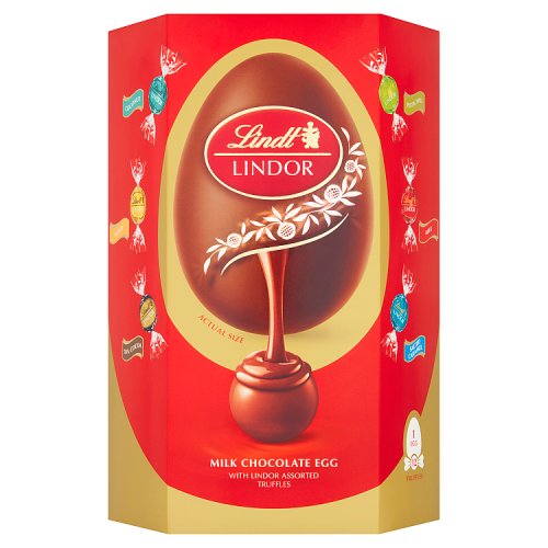 Lindor Shell Egg Rainbow 310g pack shot