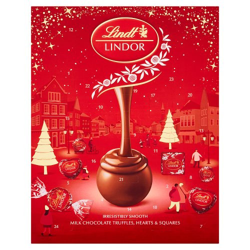 Lindor Milk Advent Calendar 235g pack shot