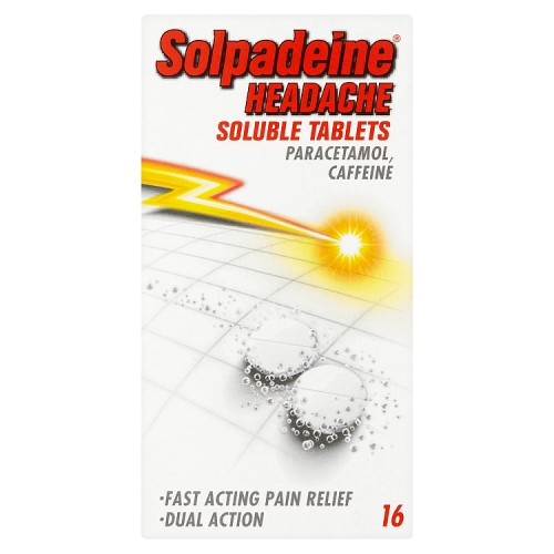 Solpadeine Headache Soluble Tablets 16s pack shot