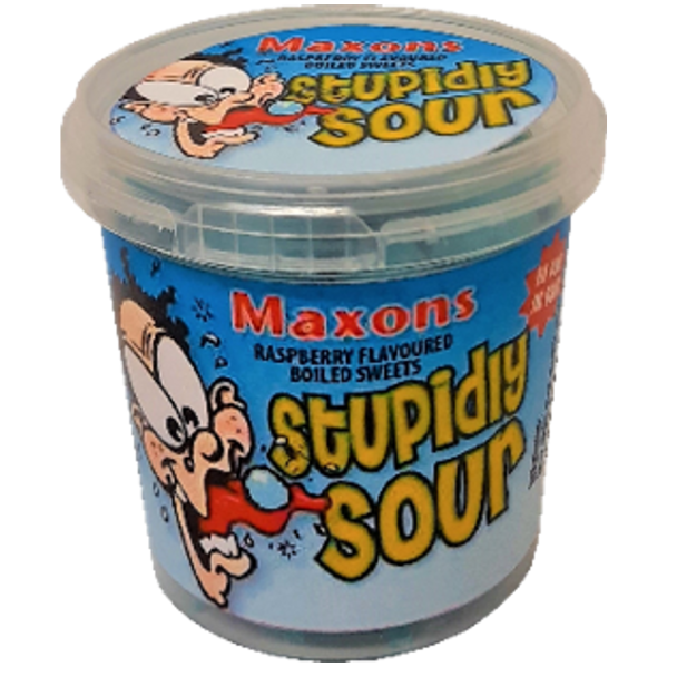 Candy Castle Crew Blue Raspberry Stupidly Sour 75g pack shot