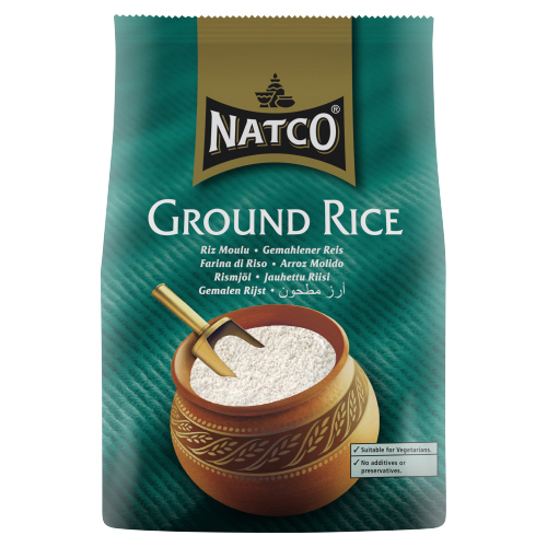 Natco Ground Rice 1kg pack shot
