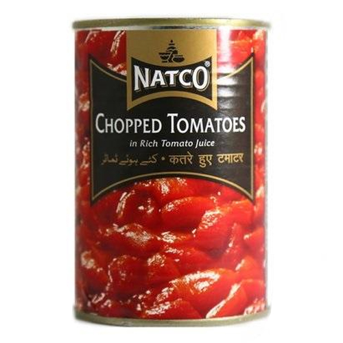 Natco Chopped Tomatoes 400g pack shot
