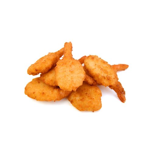 Nortrade Breaded Wholetail Scampi 1kg pack shot