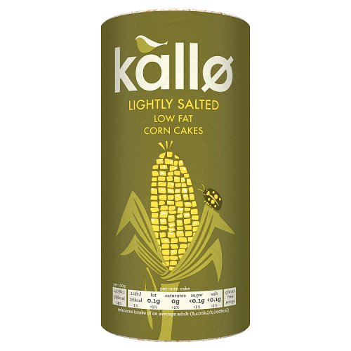 Kallo Corn Cakes Circular 130g pack shot