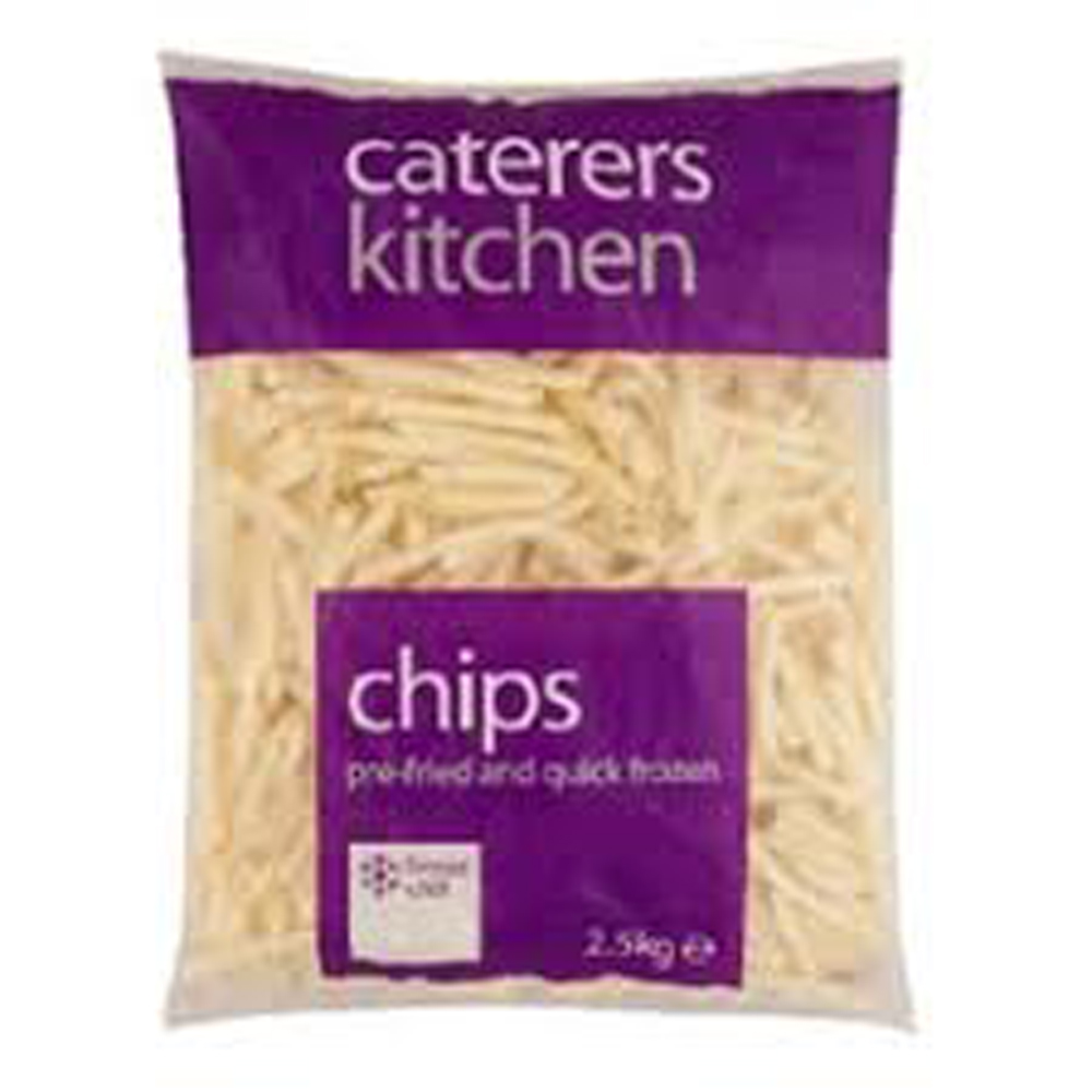 Caterers Kitchen Fries 12/12mm 2.5kg pack shot