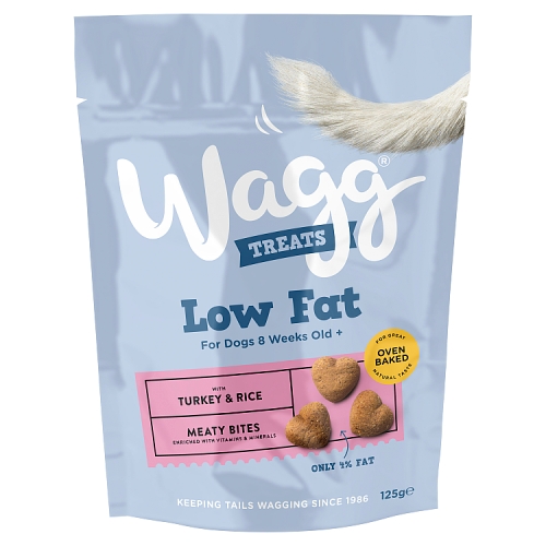 Wagg Dog Low Fat Treats 125g pack shot