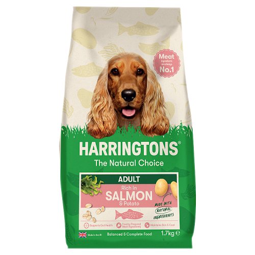 Harringtons Dry Dog Food Salmon 1.7kg pack shot