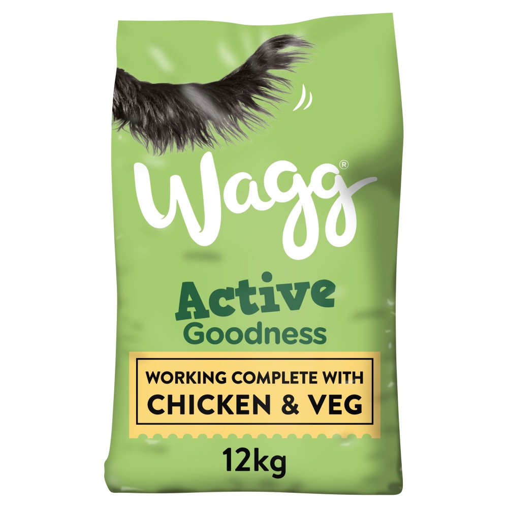 Wagg Active Goodness Chicken 12kg pack shot