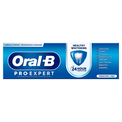 Oral B Pro Expert Whitening 75ml pack shot