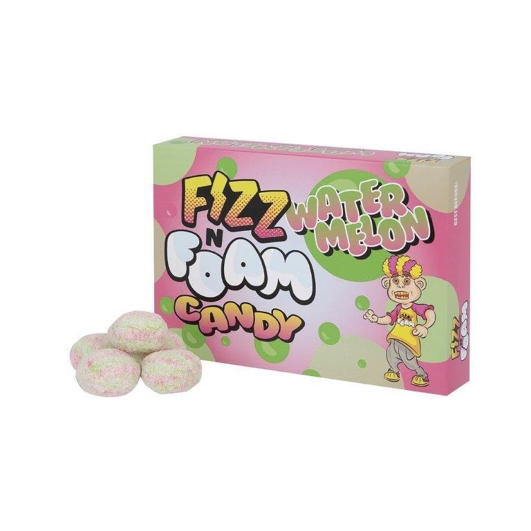 Fizz N Foam Water Melon Flavour Candy 100g pack shot
