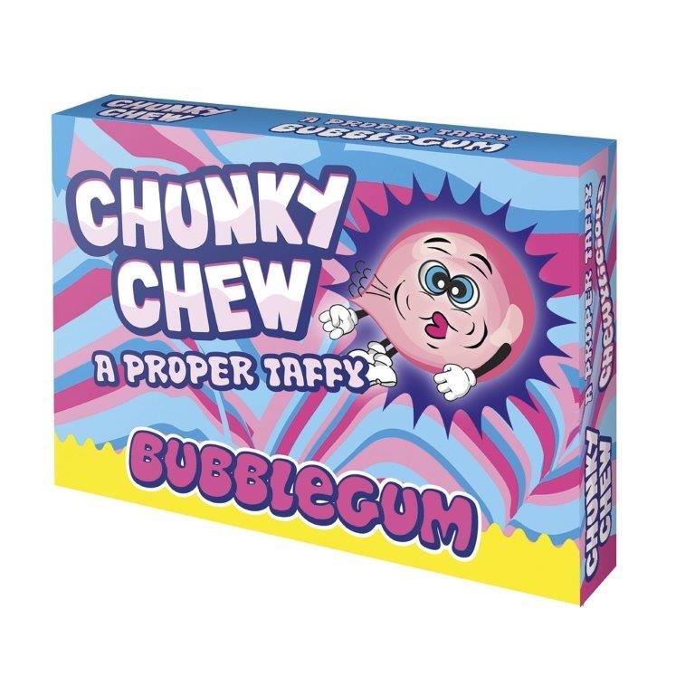 Chunky Chews Bubblegum Flavour Candy 100g pack shot