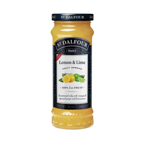 St Dalfour Lemon & Lime Fruit Spread 284g pack shot
