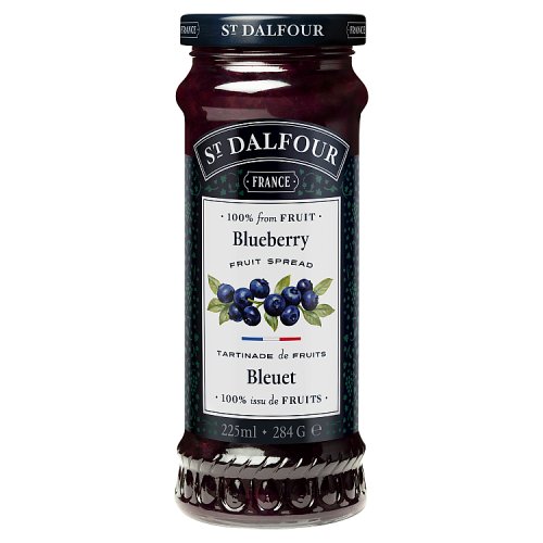 St Dalfour Wild Blueberry Fruit Spread 284g pack shot