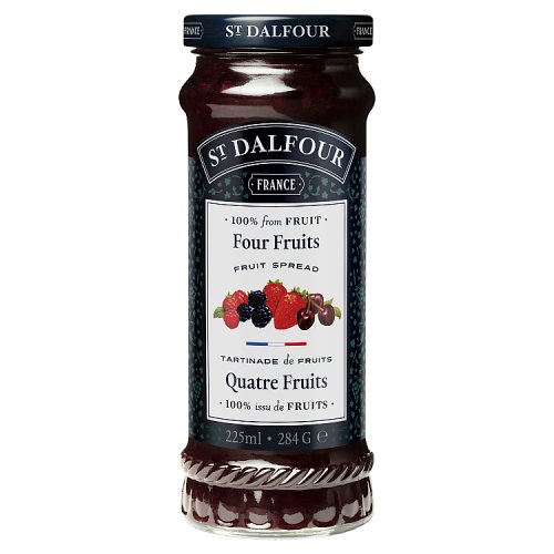 St Dalfour Four Fruits Fruit Spread 284g pack shot
