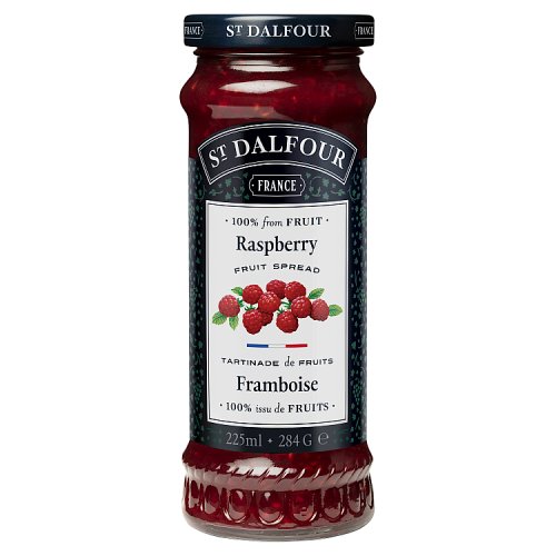 St Dalfour Raspberry Fruit Spread 284g pack shot