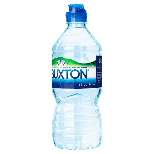 Buxton Mineral Water Sports Cap 750ml (Boxed Case) pack shot