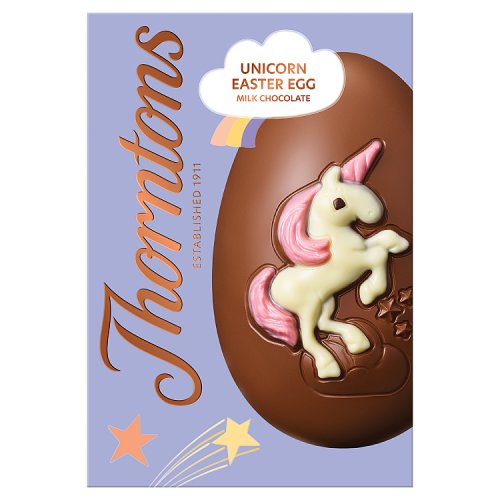 Thorntons Kids Unicorn Easter Egg 151g pack shot