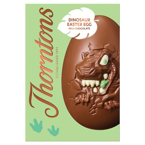 Thorntons Kids Dinosaur Easter Egg 151g pack shot