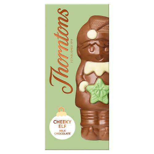 Thorntons Cheeky Elf Milk Chocolate 90g pack shot