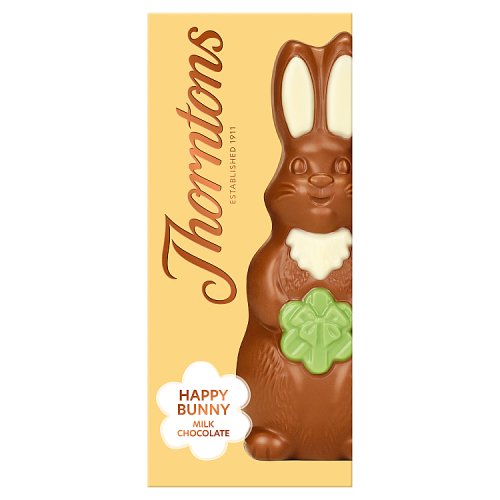 Thorntons Milk Chocolate Bunny 90g pack shot