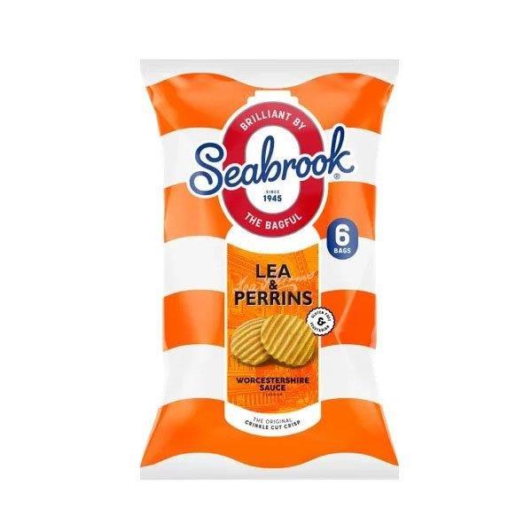 Seabrook Lea & Perrins 6pk (6 x 25g) 150g pack shot