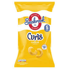 Seabrook Cheese Curls 15g pack shot
