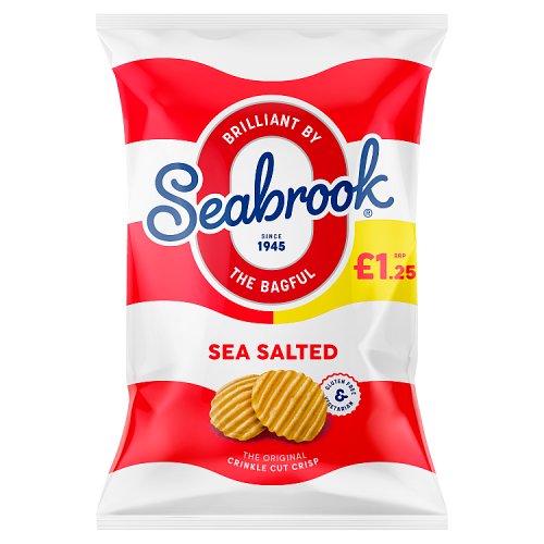 Seabrook Sea Salted Crinkle PM £1.25 70g pack shot
