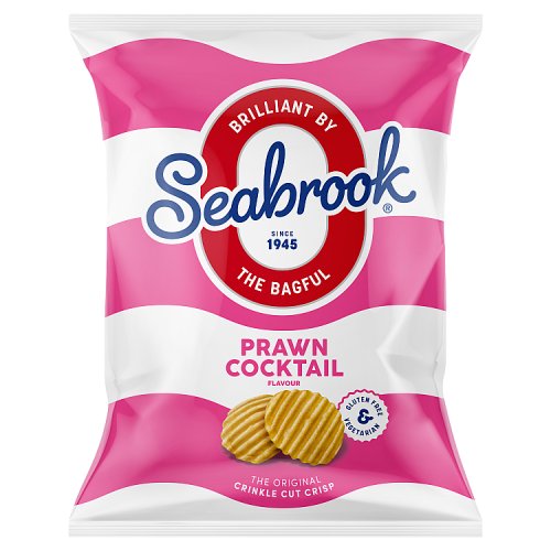 Seabrook Prawn Cocktail 31.8g pack shot