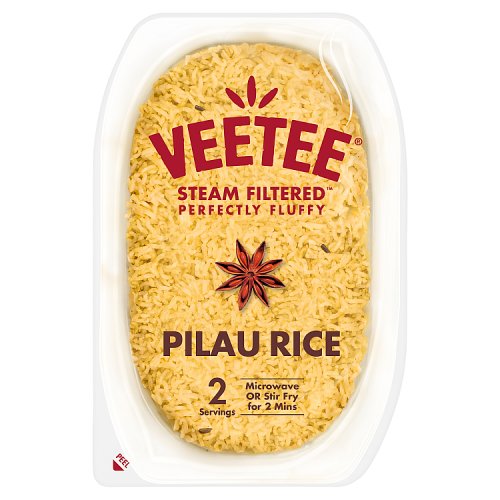 Veetee Pilau Rice 280g pack shot