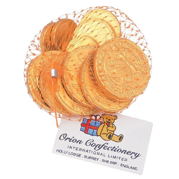 Orion Traditional Gold Coins 50g pack shot