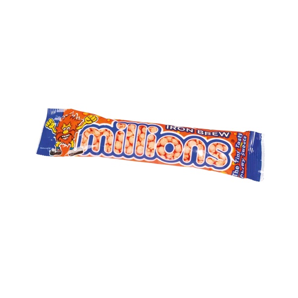 Millions Iron Brew 55g pack shot