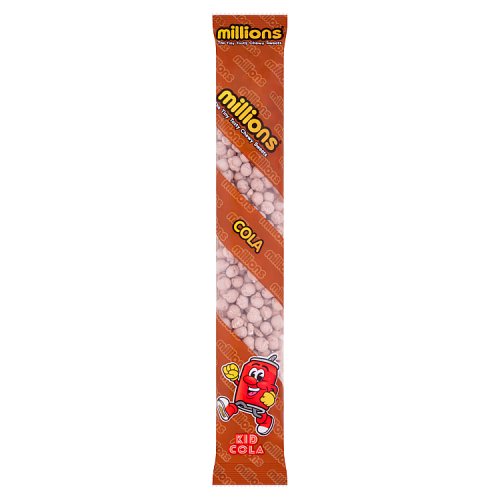 Millions Tubes Cola 55g pack shot